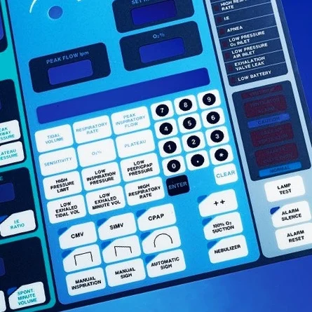 Reliatrace®’s D/SPC® technology for membrane switches enables more design space and higher interconnect density — such as a larger number of keypad positions — without expanding the circuitry footprint.