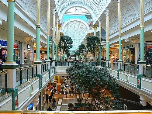 A temple of consumerism: parody or aspiration?