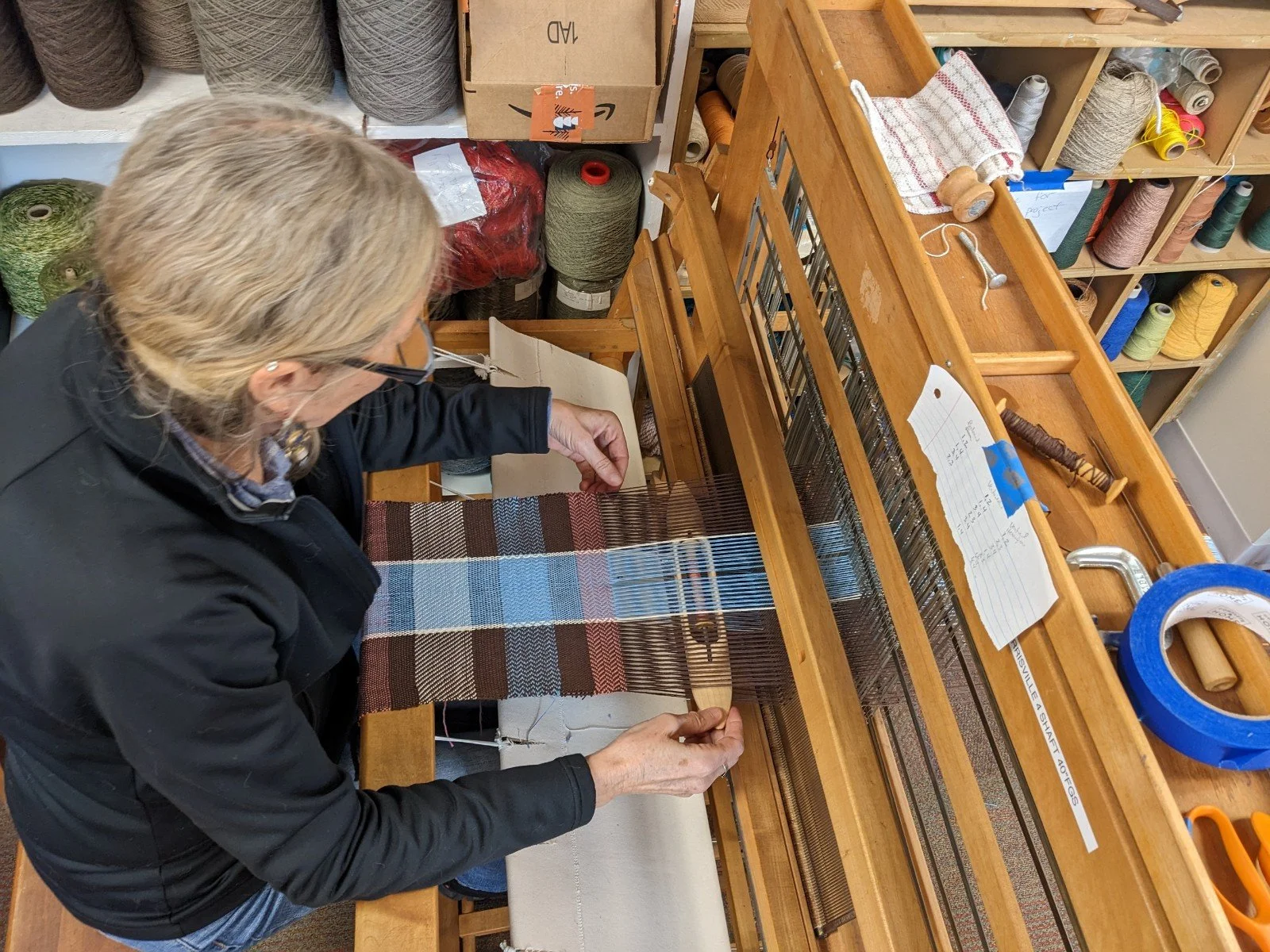 Fiber Fun Day at the Studio!