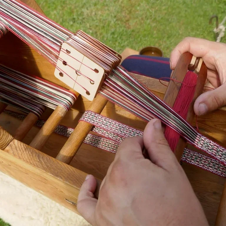 A Taste of Card Weaving on an Inkle Loom