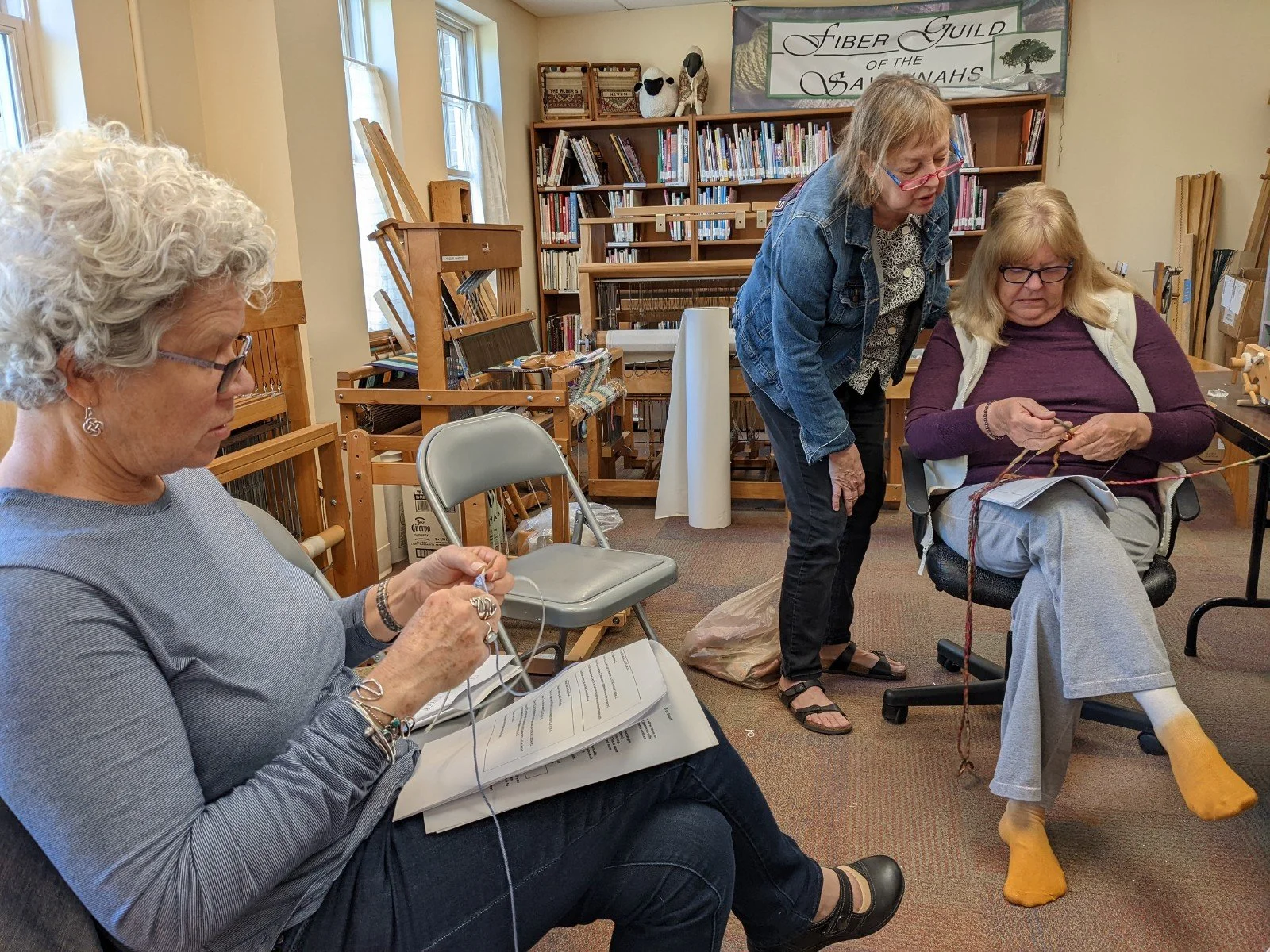 Fiber Fun Day at the Studio