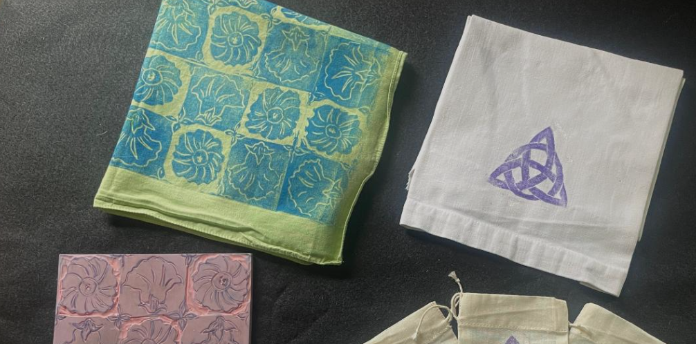 Taste of Block Printing on Fabric