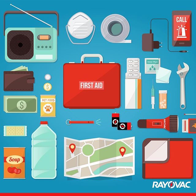 Storm season is in full swing. Make sure your storm prep kit is stocked and your devices have fresh batteries.