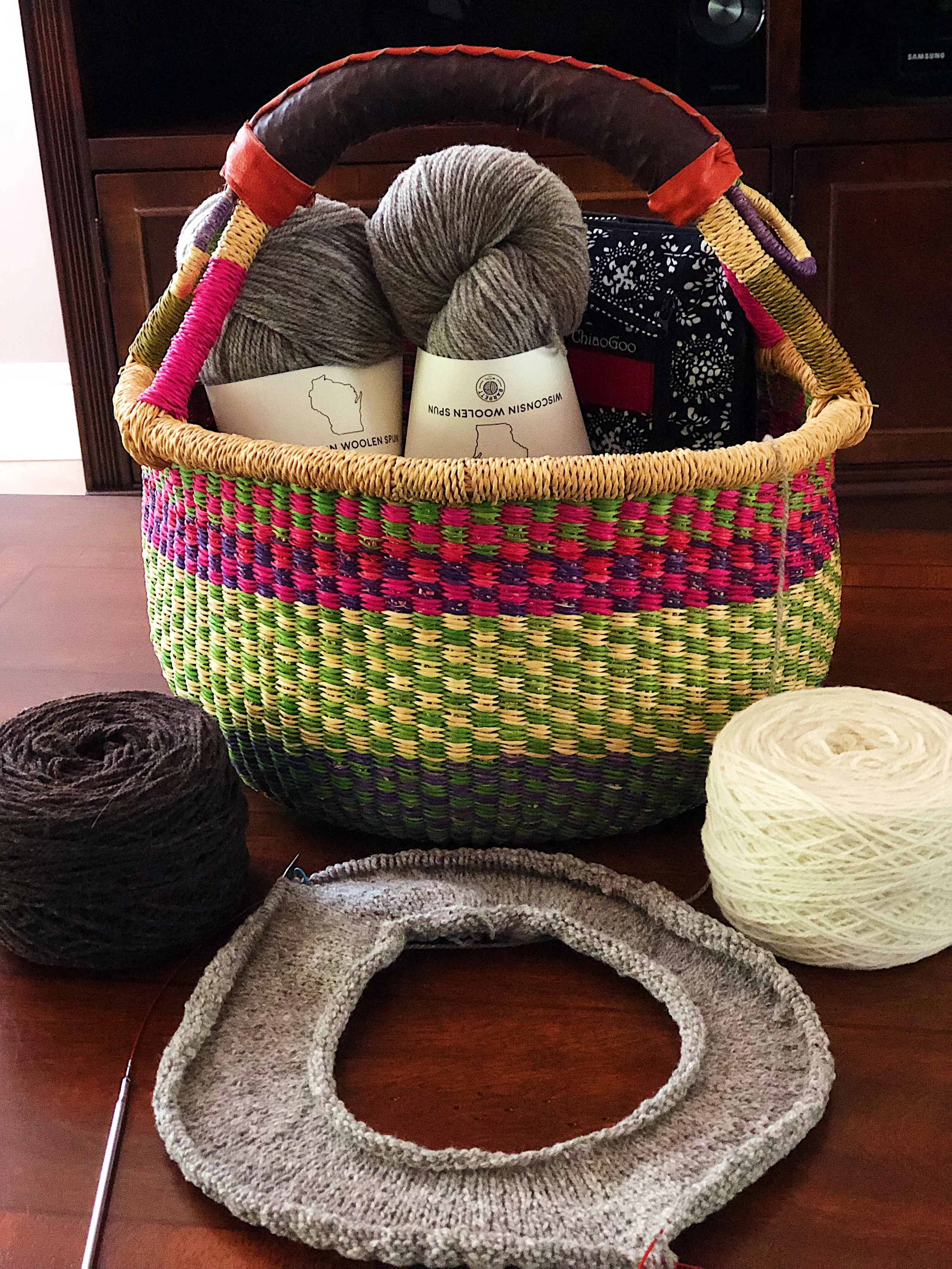 Sweater Progress Video