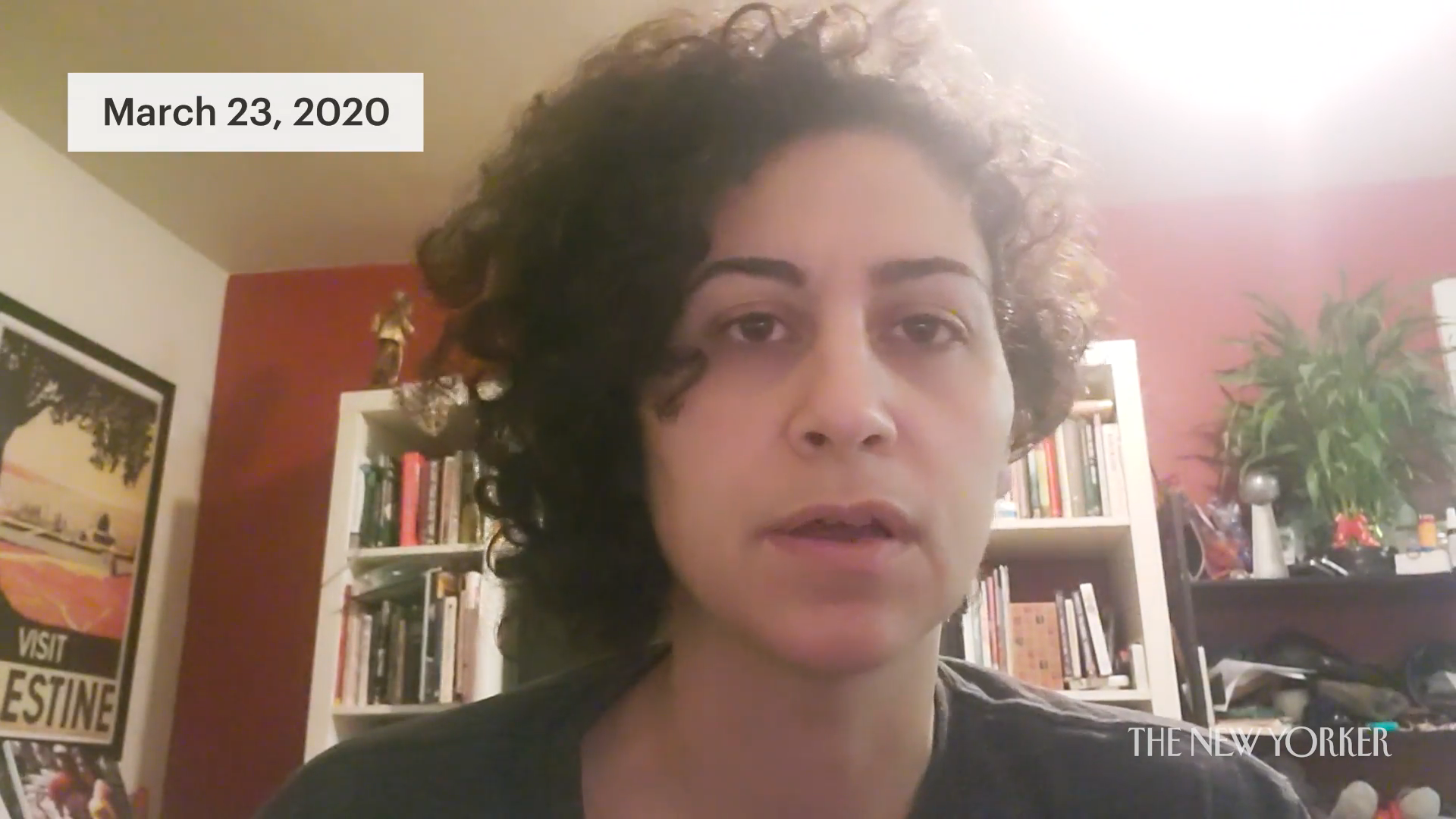 Reem Assil, a James Beard semifinalist, struggles to keep her staff employed and her restaurant afloat amid California’s shelter-in-place order.