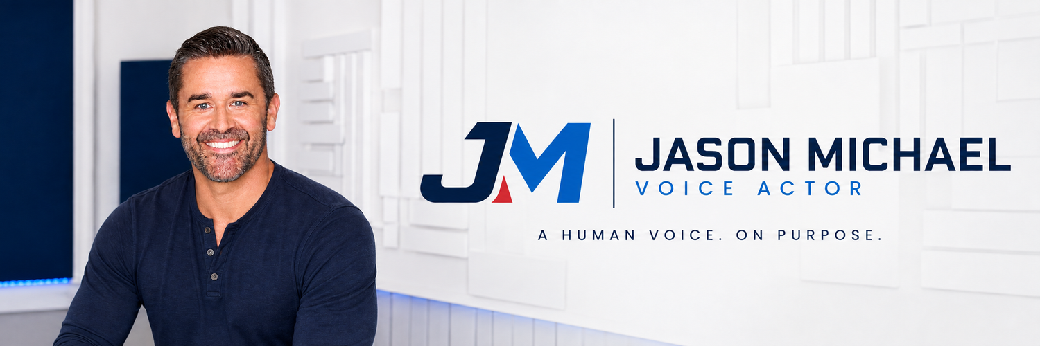 Jason Michael Friendly &amp; Confident Voice Actor
