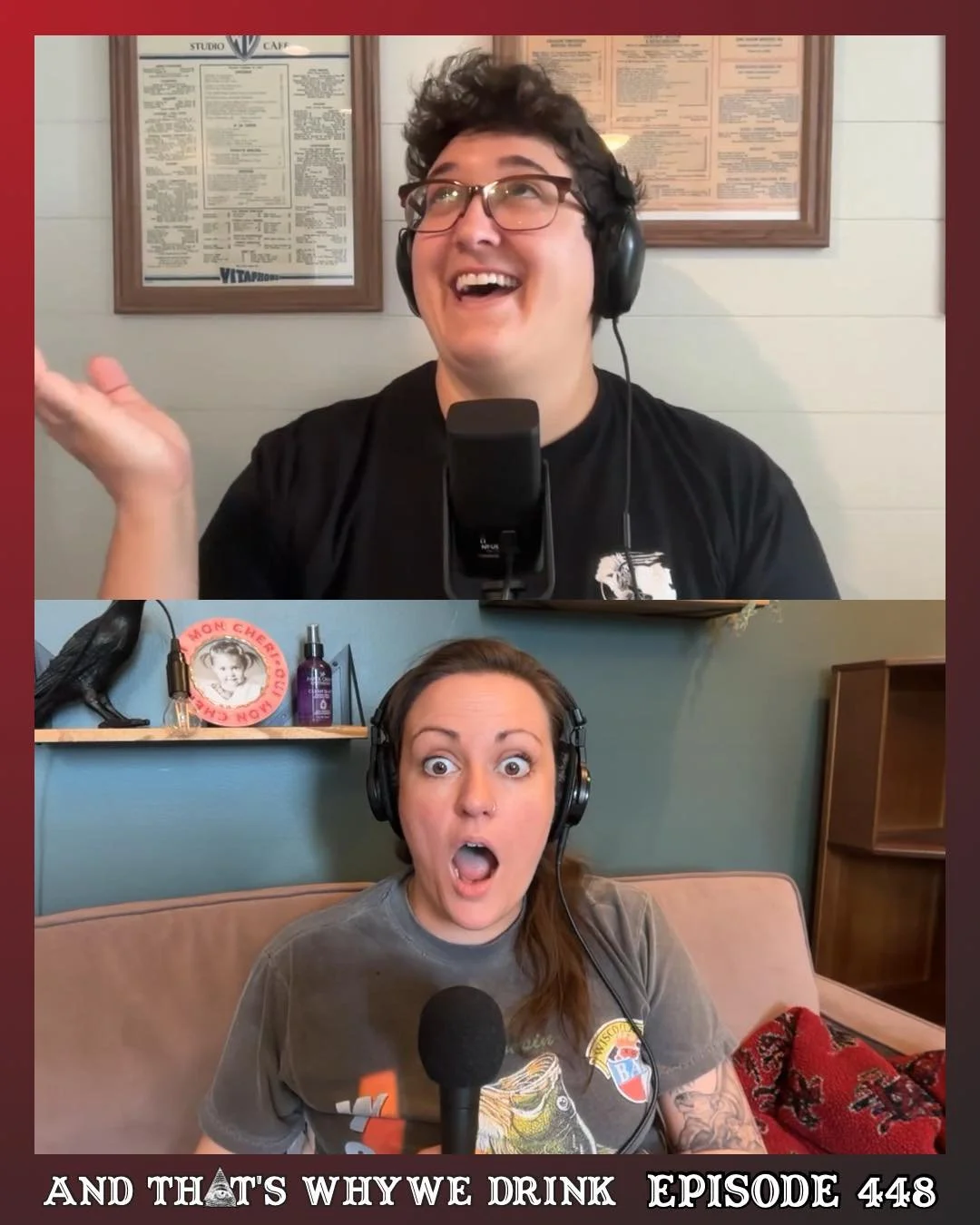 It's episode 448 and we're here to yap our booties off! This week Em takes us to France for the The Moberly&ndash;Jourdain incident aka the Versailles Time Slip. Then Christine covers The Thing About Pam in a Ross Dress for Less, the murder of Betsy 