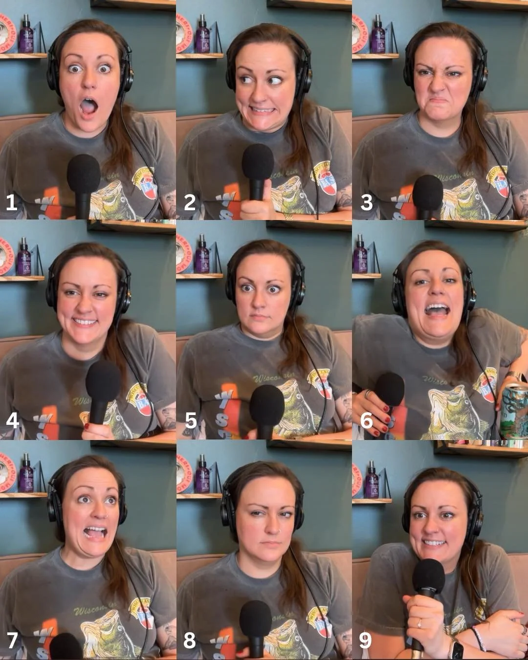 Which Christine are you today?

If your answer is 4 you may be too mentally sane to be listening to this podcast 👀

&bull;
&bull;
Image description: 9 screen grabs of Christine from Episode 448 making various shocked, silly, skeptical, etc faces.