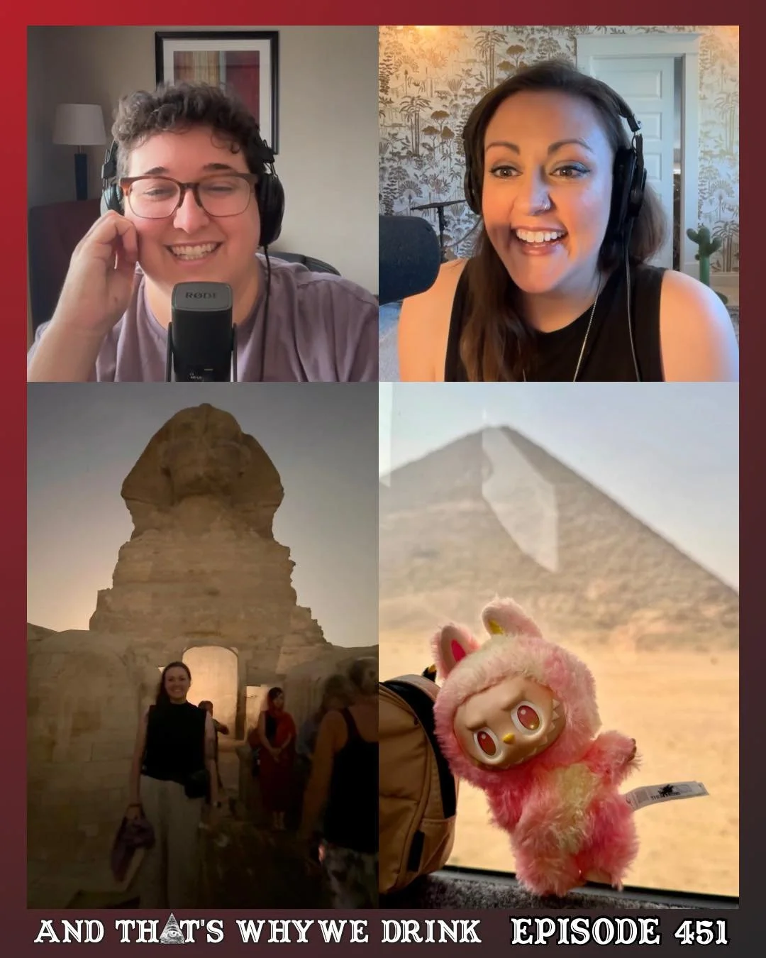 It&rsquo;s Episode 451 and is that Xiin&ouml;n flying over the Sphinx with a frappuccino?! This week Em brings us the wild story of Ellen Sadler aka the Sleeping Girl of Turville. Then Christine covers the heartbreaking case of Blaze Nathan Bernstein