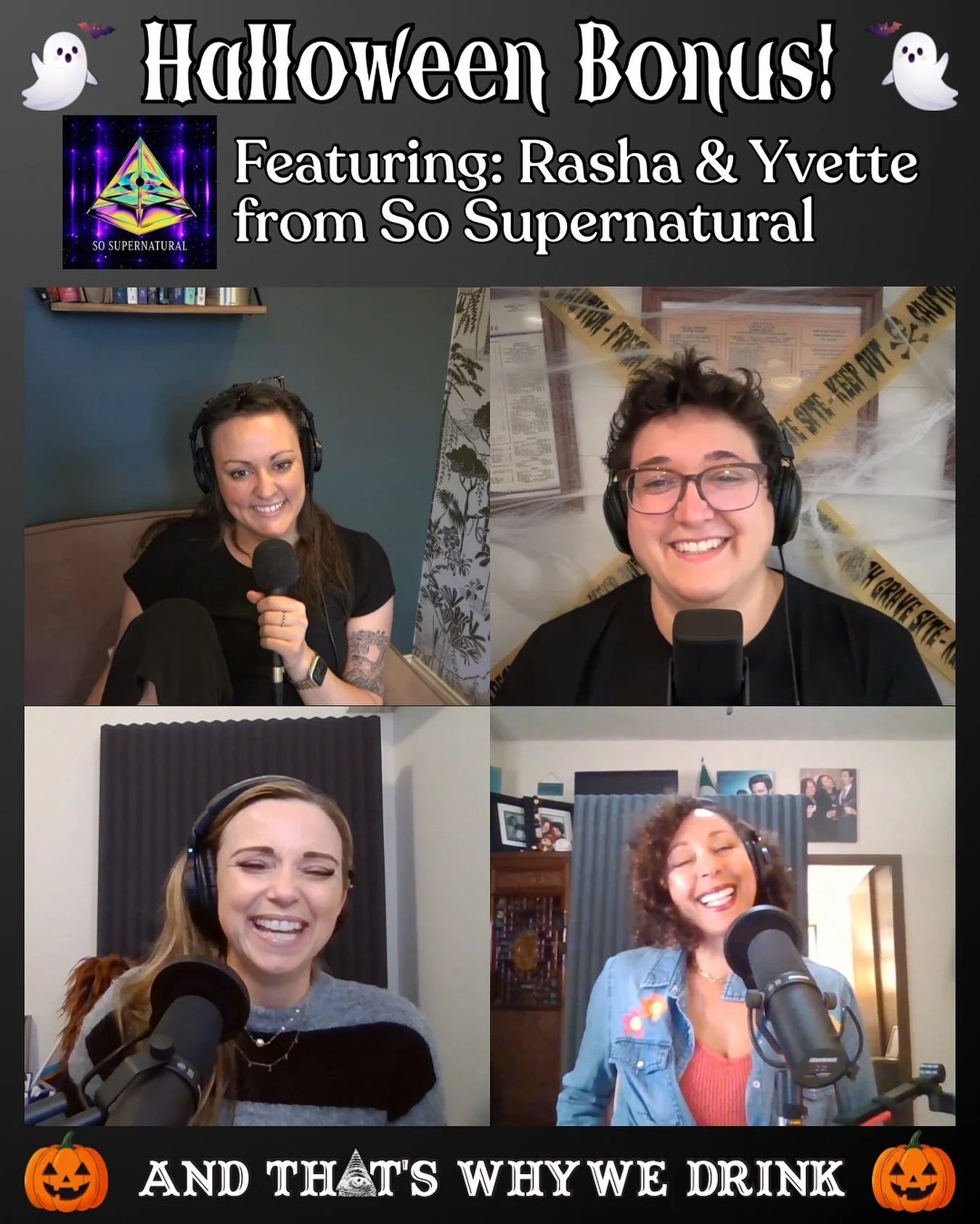 Mirror, mirror on the wall, who&rsquo;s the gayest of them all? Happy surprise Halloween episode! 

Today we&rsquo;re joined by sisters Yvette Gentile and Rasha Pecoraro of @sosupernaturalpod to dive into the history of queer-coded villains, the Hays