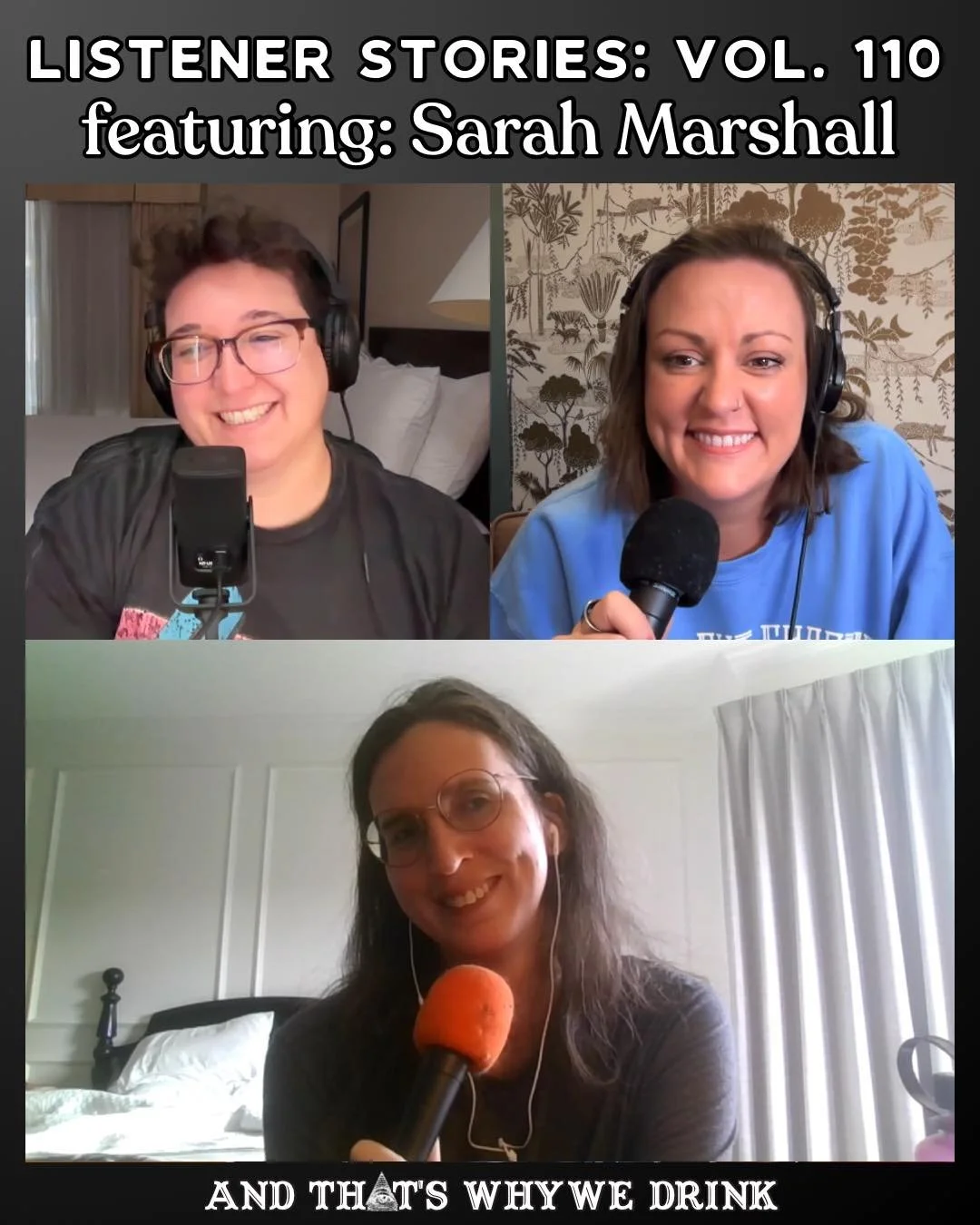 December is here and we sent a Satan symbol to the clouds to summon the awesome Sarah Marshall to join us for a batch of satanic panic themed listener tales. Today we hear about satanic Pok&eacute;mon Tazos, panic at the truck stop, hypnosis gone wro