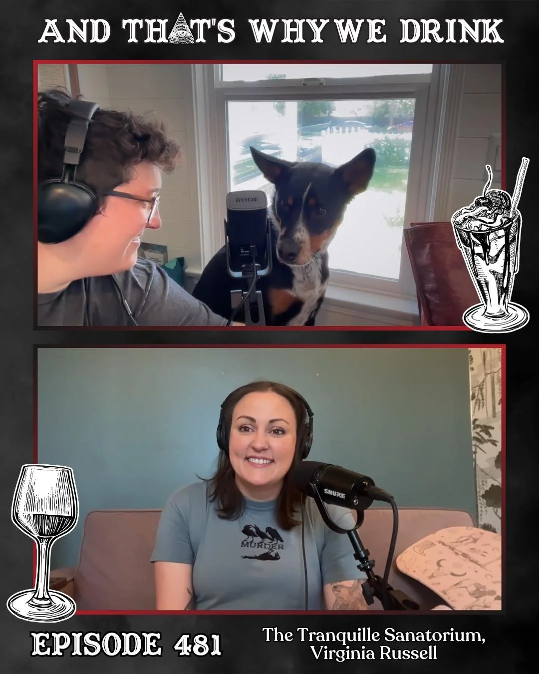 It&rsquo;s Episode 481 and we&rsquo;re learning all sorts of new words today! To kick us off Em takes us to Canada for one of their most haunted locations, the Tranquille Sanatorium. Then Christine covers the case of Virginia Russell sent to us by fr