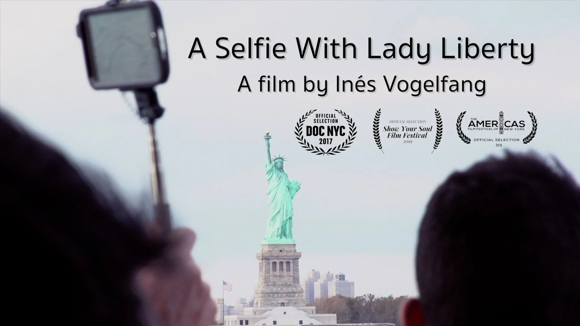 A Selfie With Lady Ines Vogelfang Poster.jpg