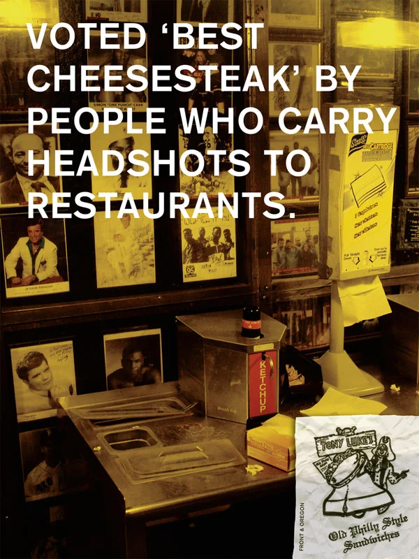 Tony Lukes print ads