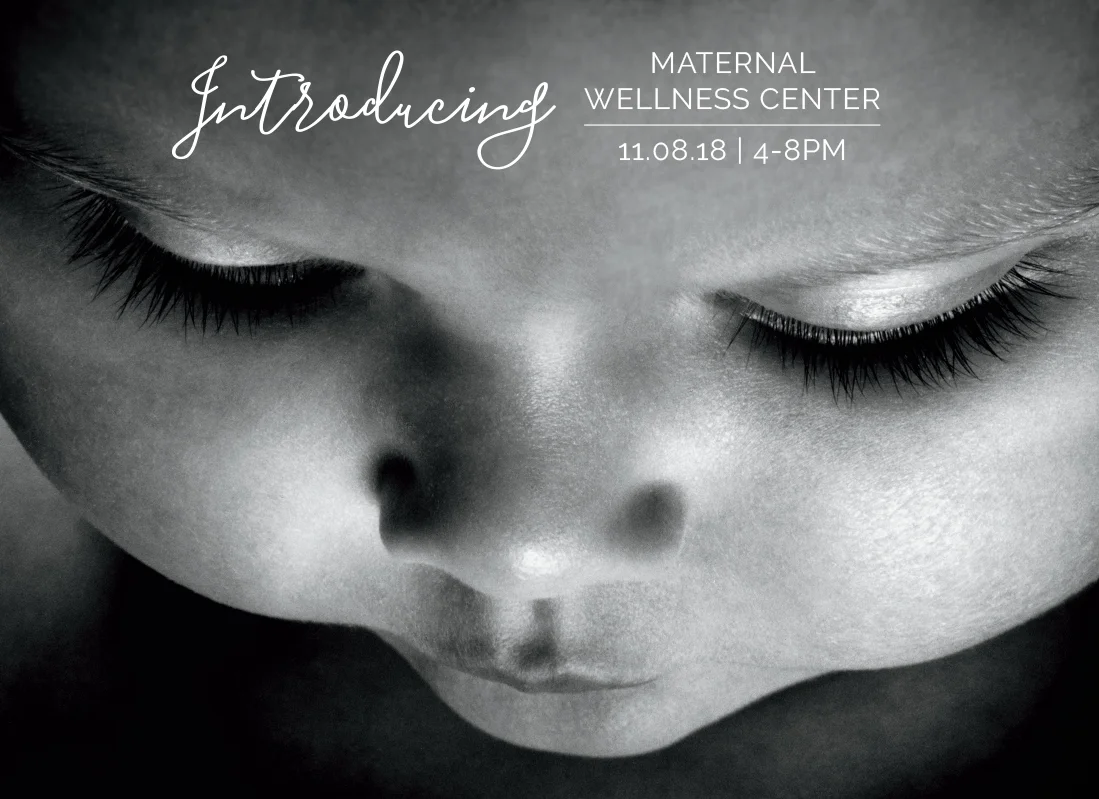 Maternal Wellness Center grand opening announcement