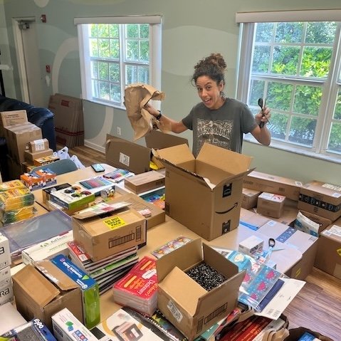 Church By The Sea is honored to partner with local schools, students, and churches in Little Abaco! Thank you to the generous donors and volunteers who came together to help supply and ship out 29 boxes of supplies! Excited for the supplies to be dis