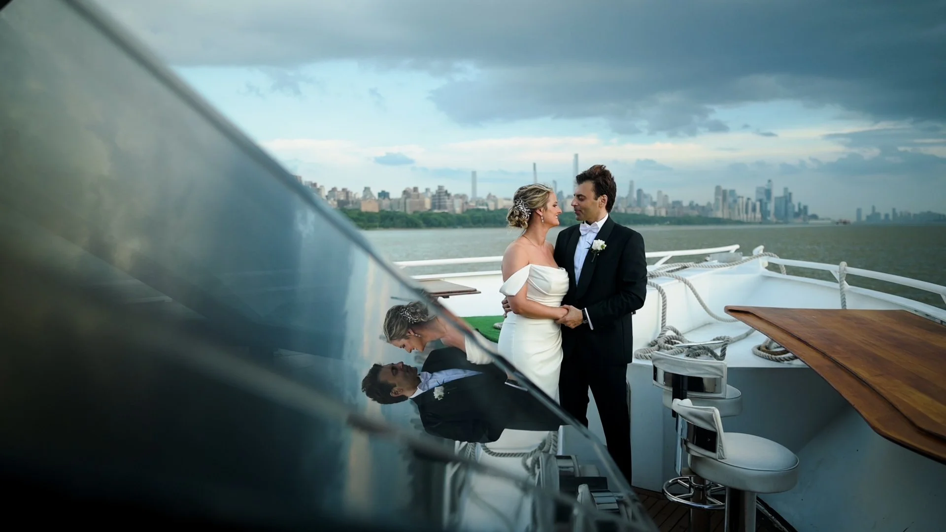 Sailing Into Love: Kristin &amp; Arez’s NYC Wedding