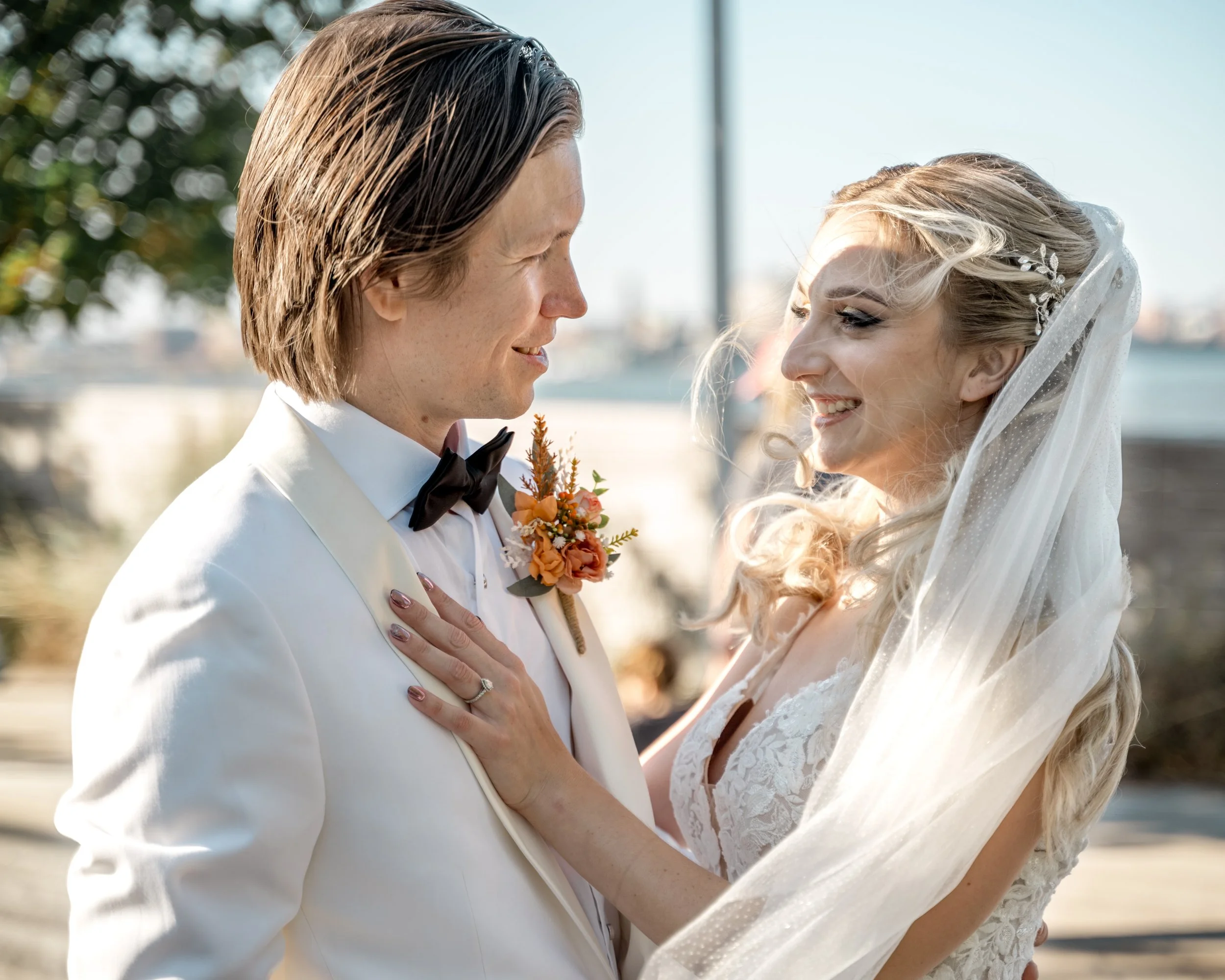 Love on the Hudson: Paige and Alex's Dream Wedding