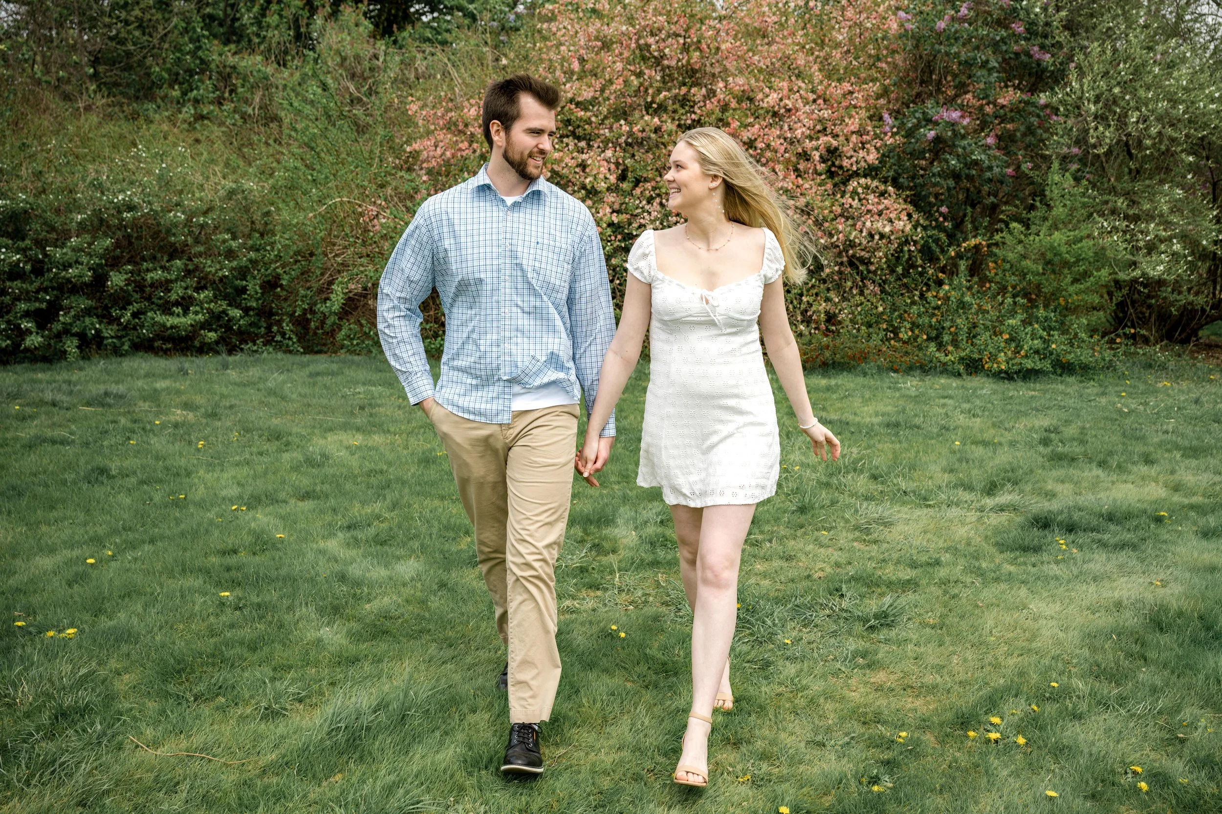 Engagement Highlights with Christian and Deanna at Rutgers Gardens