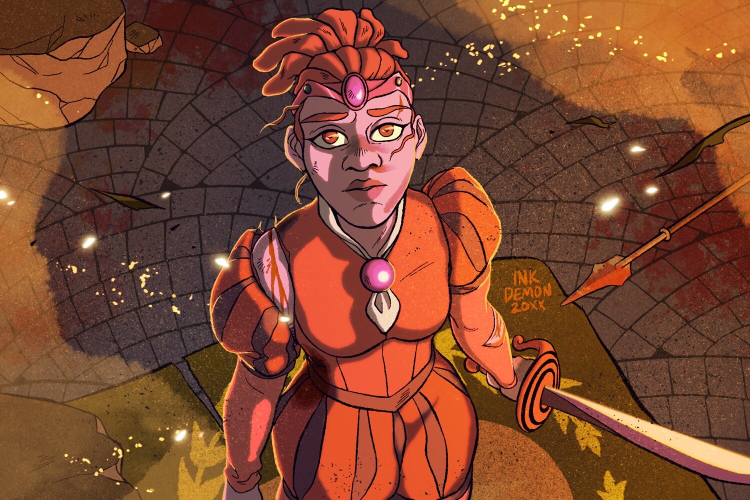 Fan illustration from CollegeHumor’s ‘Dimension 20’ web series. Character copyright, Dimension 20.