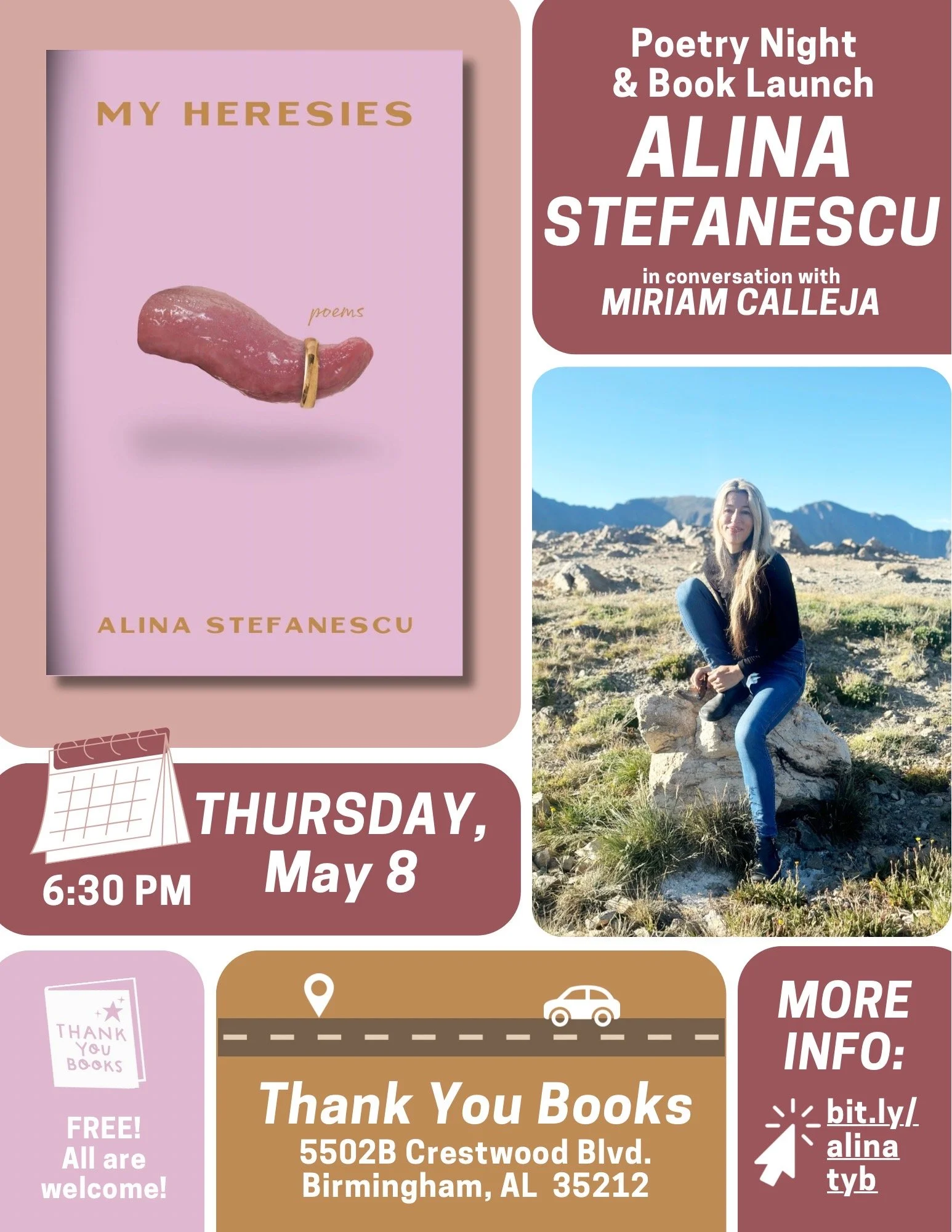 MY HERESIES Book Launch