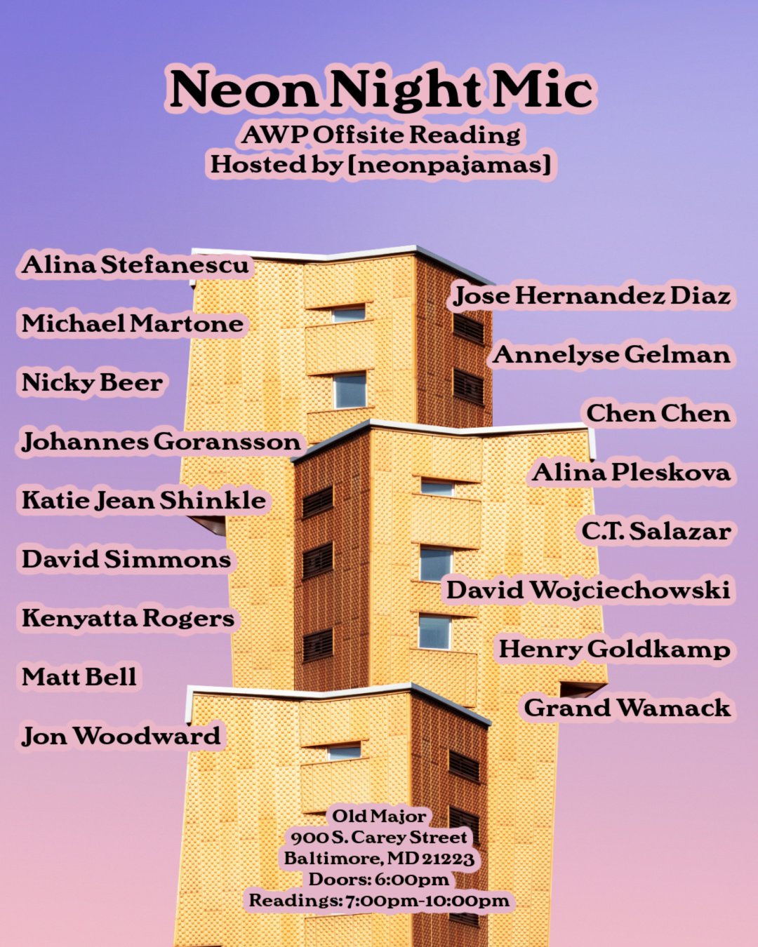 Neon Night Mic AWP Offsite Reading 