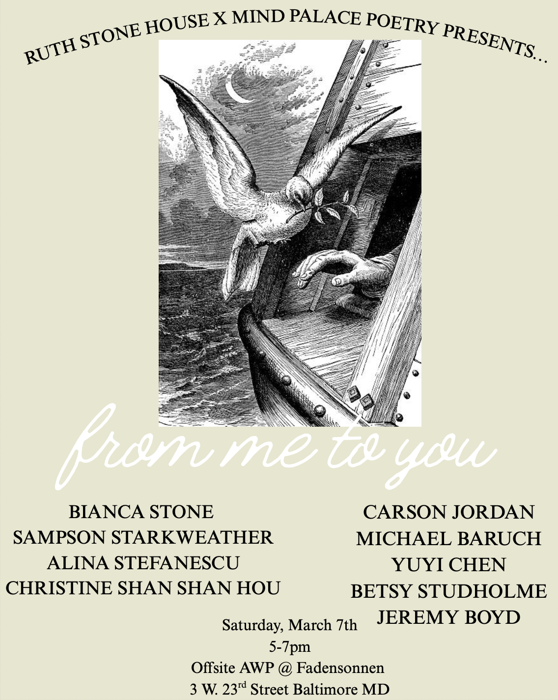 "From Me To You" AWP offsite reading