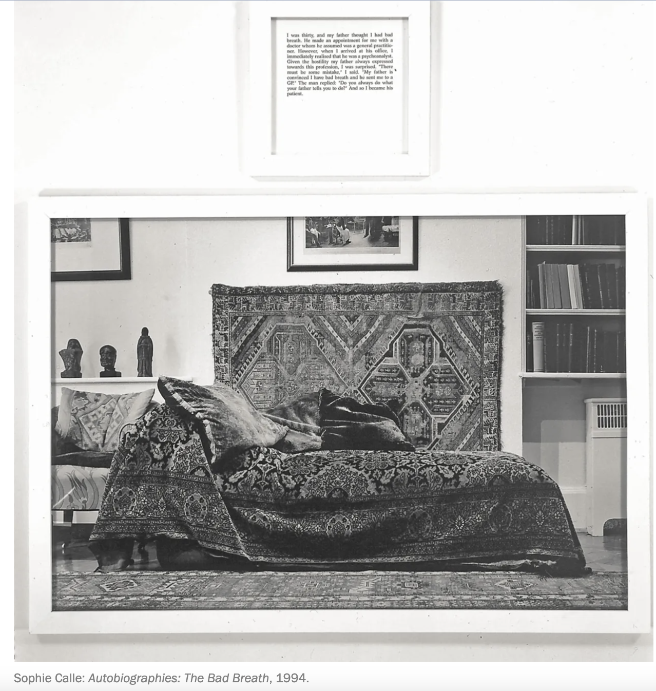 Sophie Calle, Self-Framing, and Writing Through Imagined Encounters