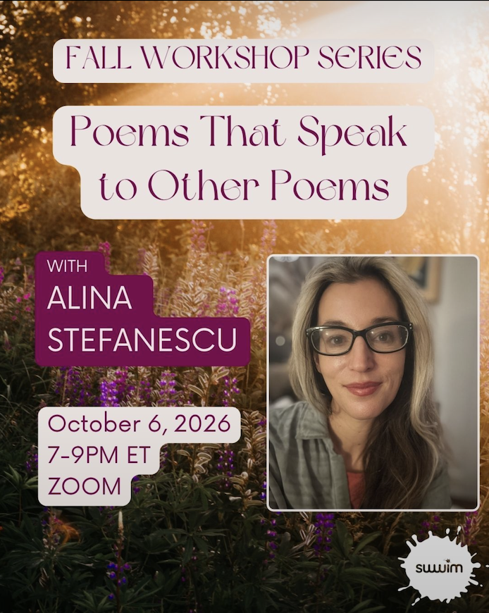 Poems That Speak to Other Poems: A workshop for SWWIM Miami