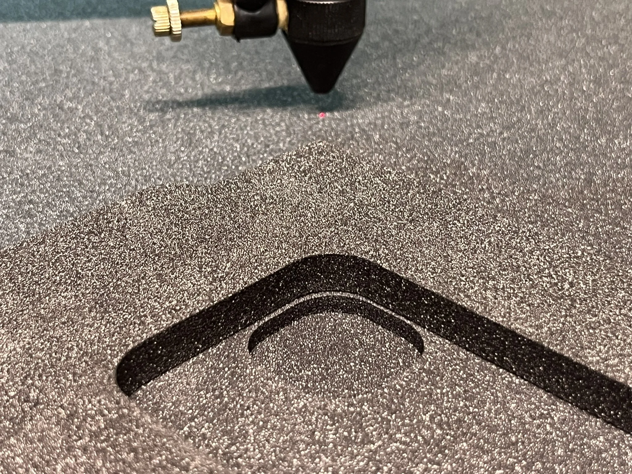 Laser cutting EVA foam inserts for batch packaging