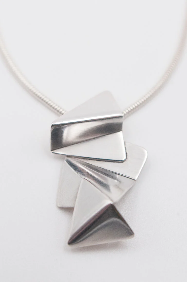 Colgante Origami vertical