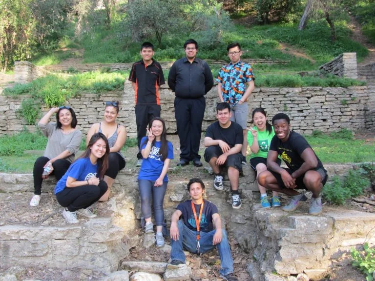 CARP Los Angeles members out on a hike in nature (Jermaine is pictured on the right).