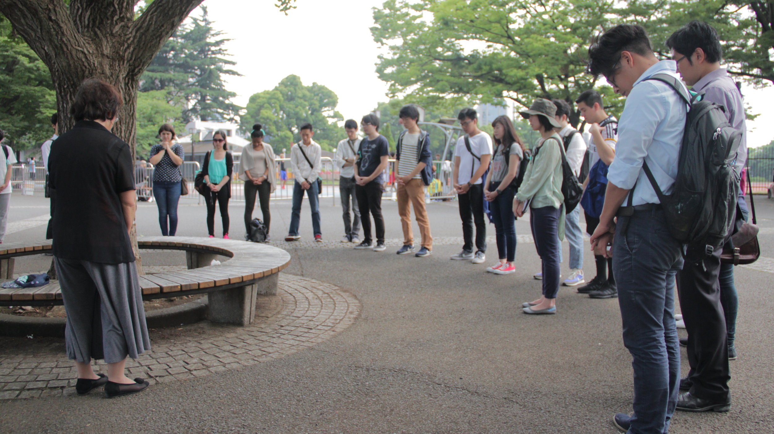 This is the site where CARP members used as a holy site to pray.