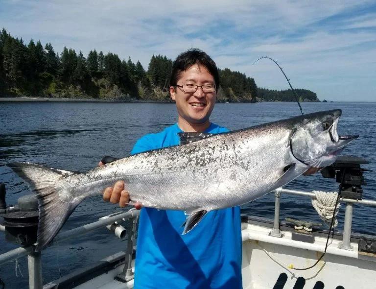 . ..but 2 king salmon! They brought 40 pounds of fish meat to share with CARP members at the upcoming Global Momentum conference in Las Vegas!