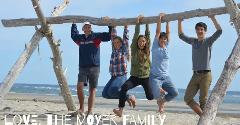 The Moyers: Hans, Tasnah, Kyra, Felicitas, and Kolya