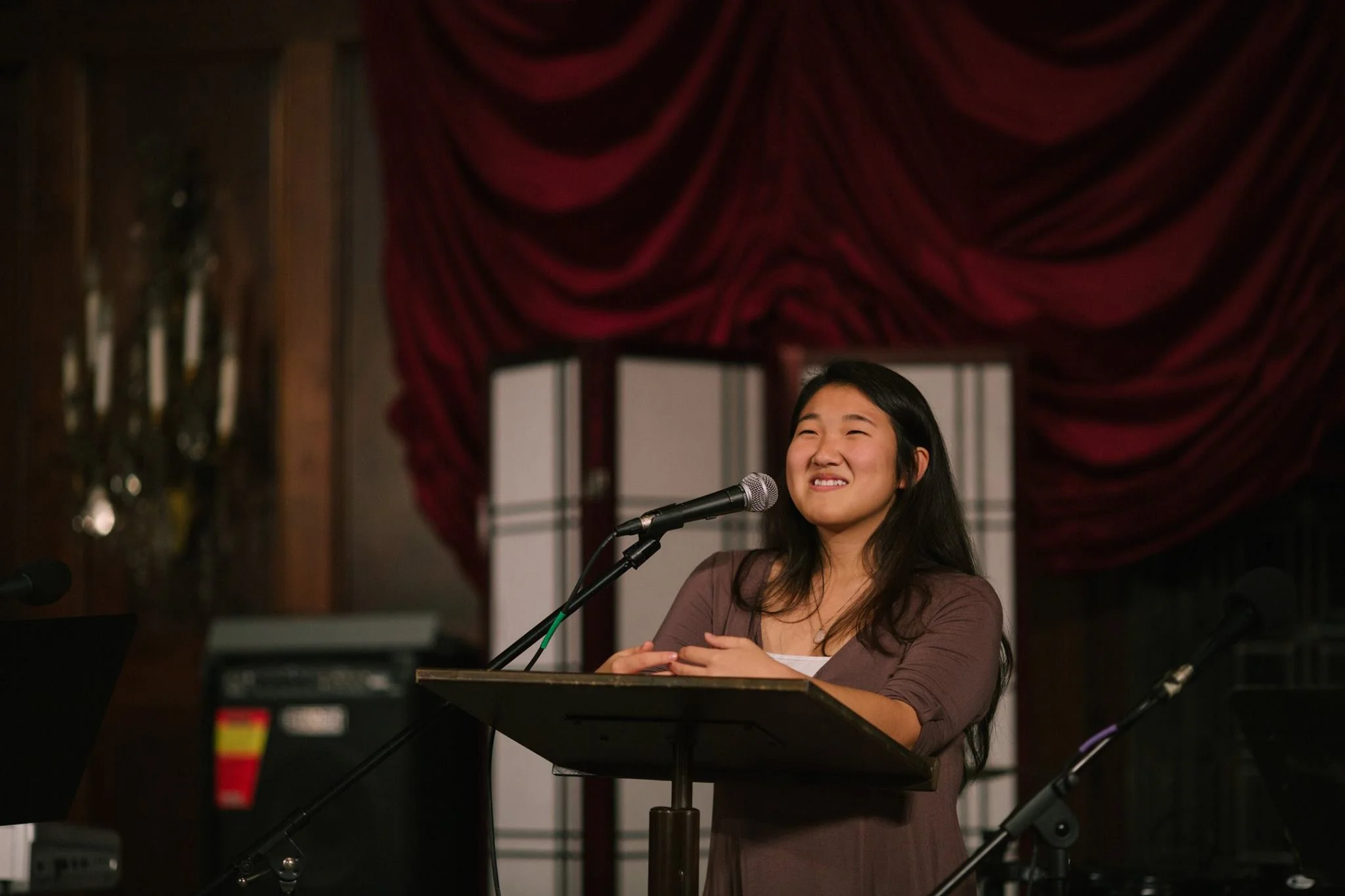 Kimi Kim sharing her experience with CARP.