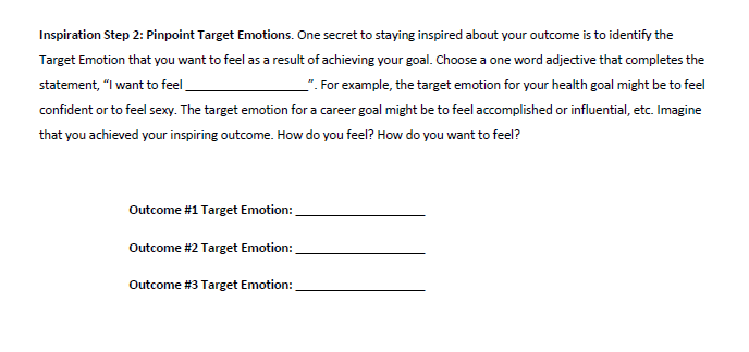 A sneak peek into the workbook for brainstorming the I step. 