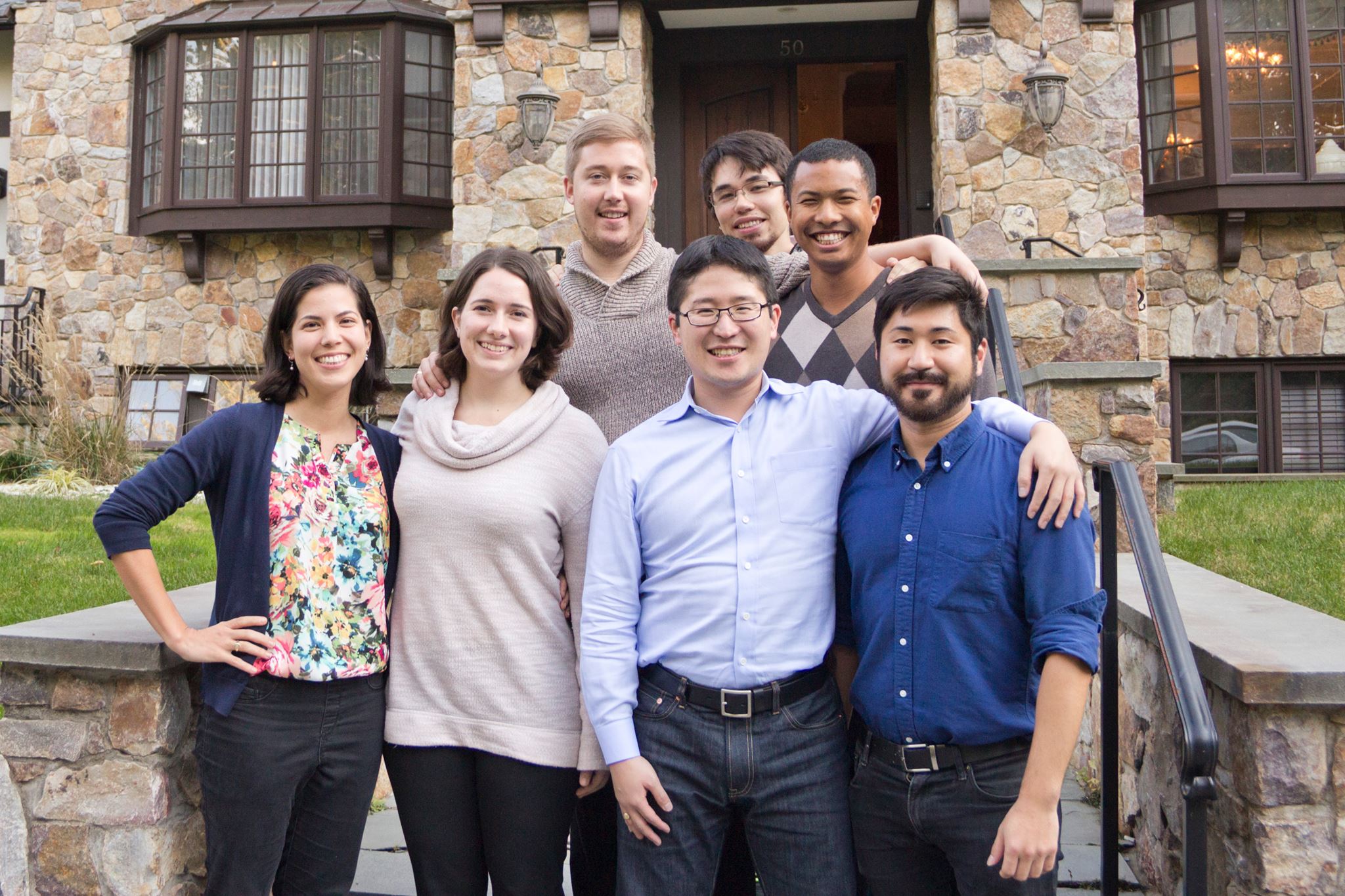 The CARP staff in 2016. In the back, Neil (left), Justin, David. In the front, Nina (left), Teresa, Naokimi, Taka. 