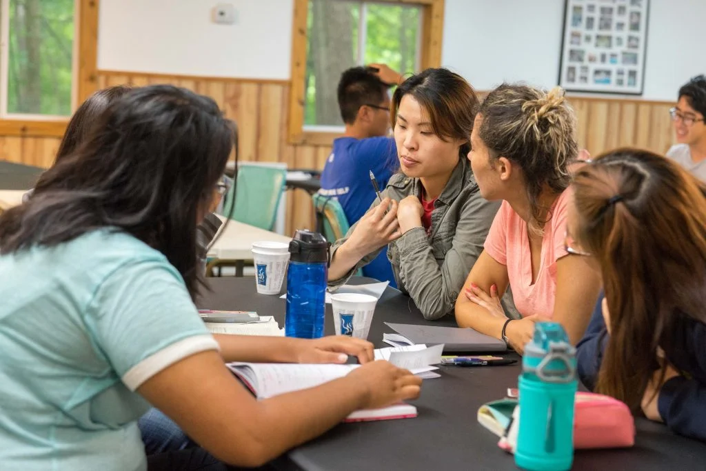 Workshop at Camp KOHOE.