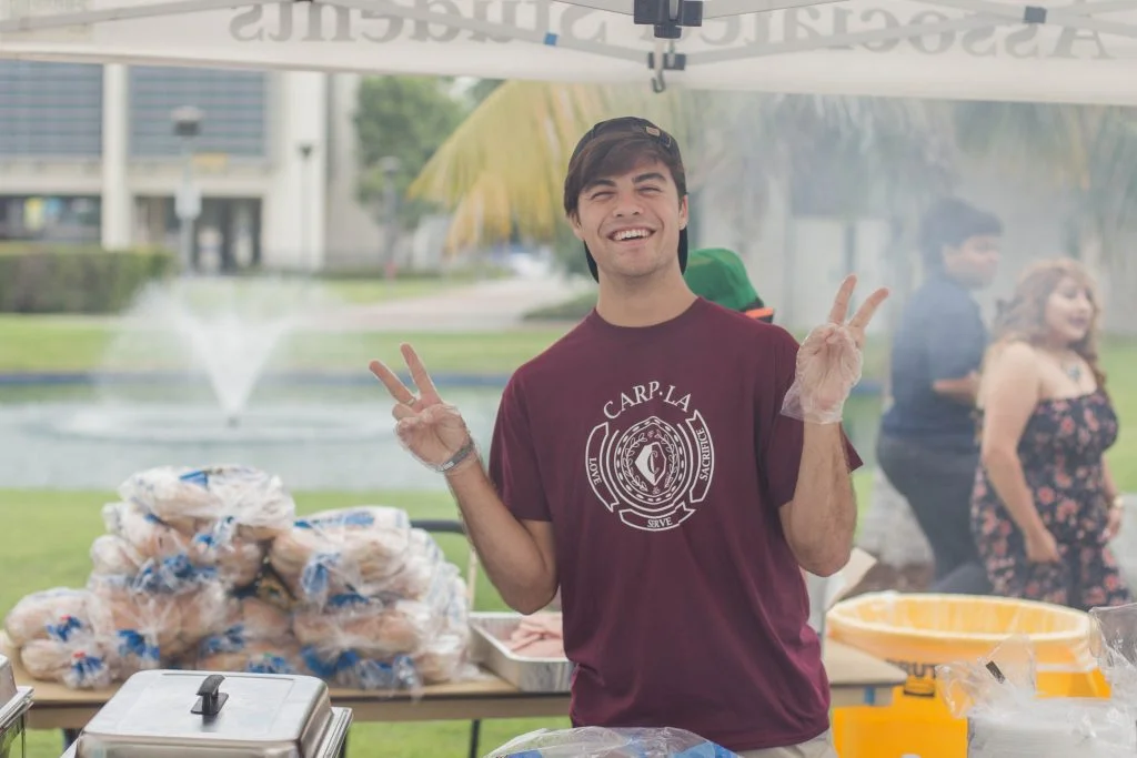 Joshua Holmes, Sophomore, ready to serve!