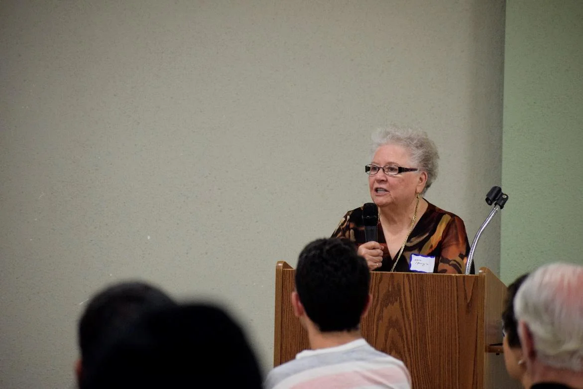 Mrs. Nora Spurgin gave the Unificationist view of spirit world.