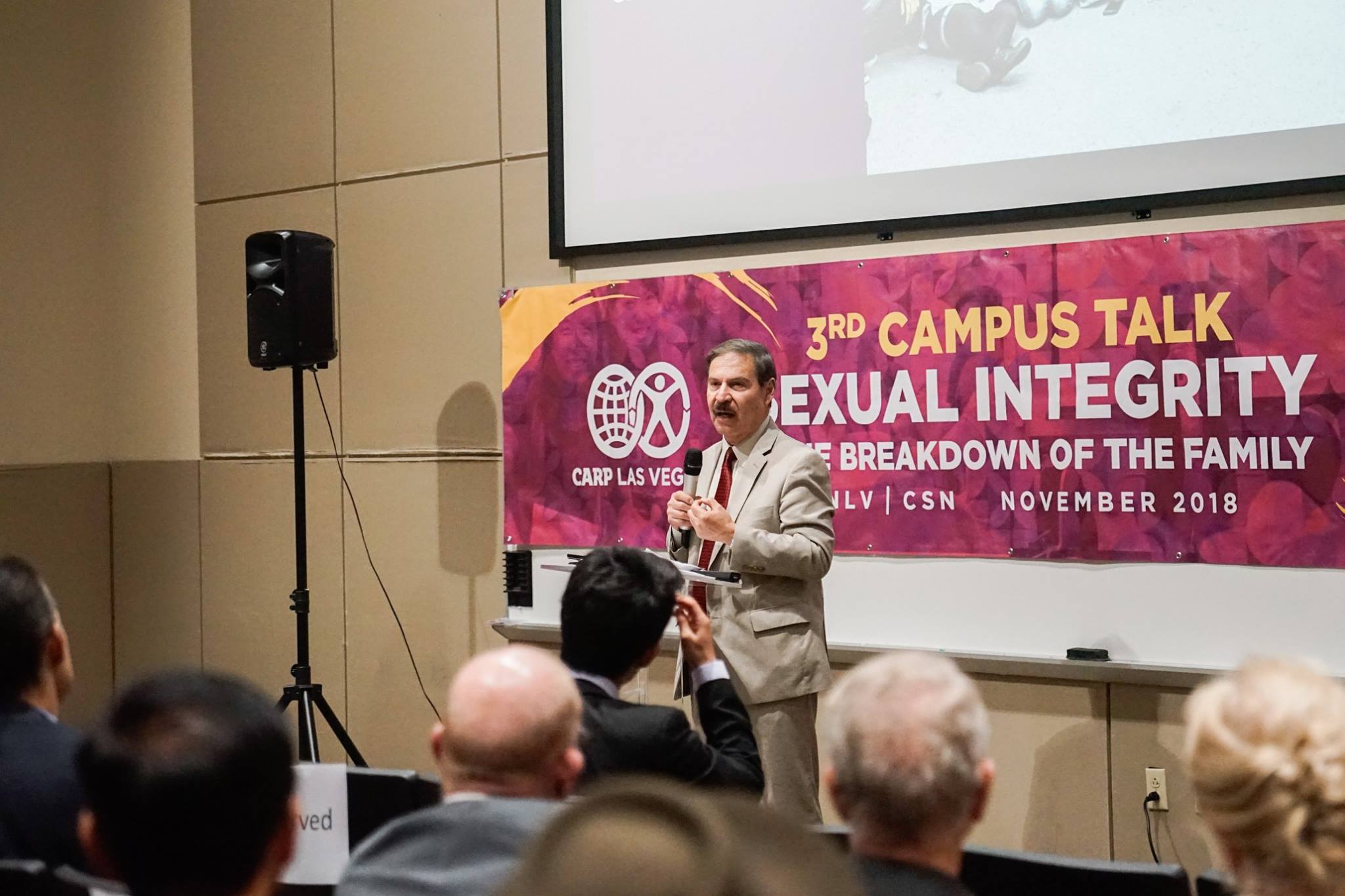 Dr. Rederico Zaragoza, President of CSN, gives welcoming remarks.