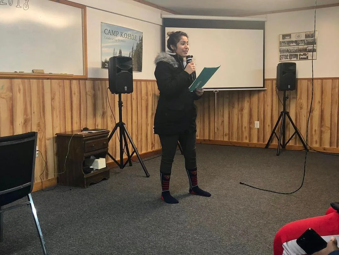 Monsterrat Guzman gave her testimony about CARP and the retreat.