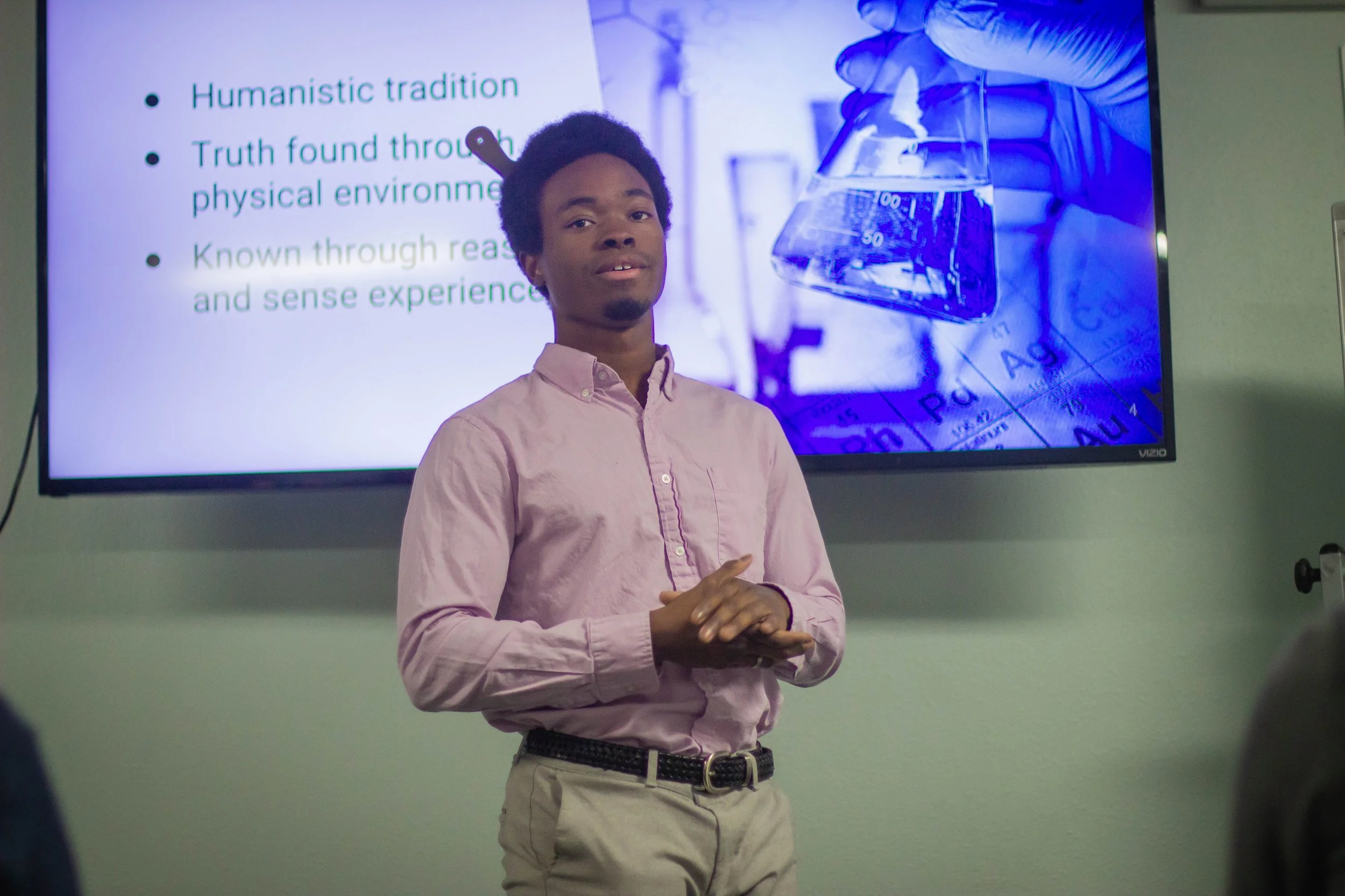 Marcus Fuller, CARP Las Vegas graduate, gave his own presentation.