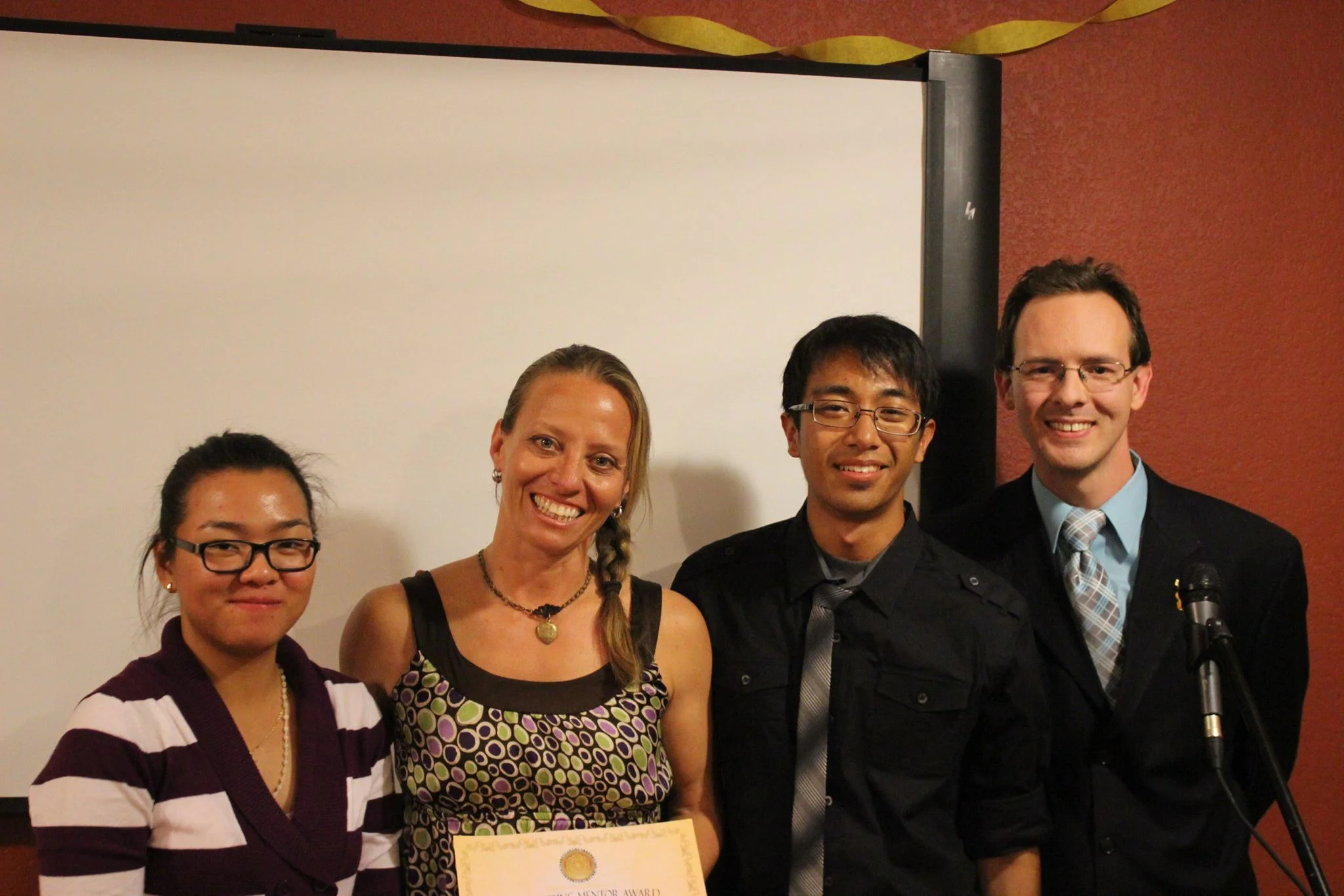 The first SCP officers with faculty advisor, Tara Pike-Nordstrom. Tara is the UNLV Recycling Manager and Sustainability Coordinator, and she has a loving heart for our Earth and the envirornment. Taken March 14, 2015.