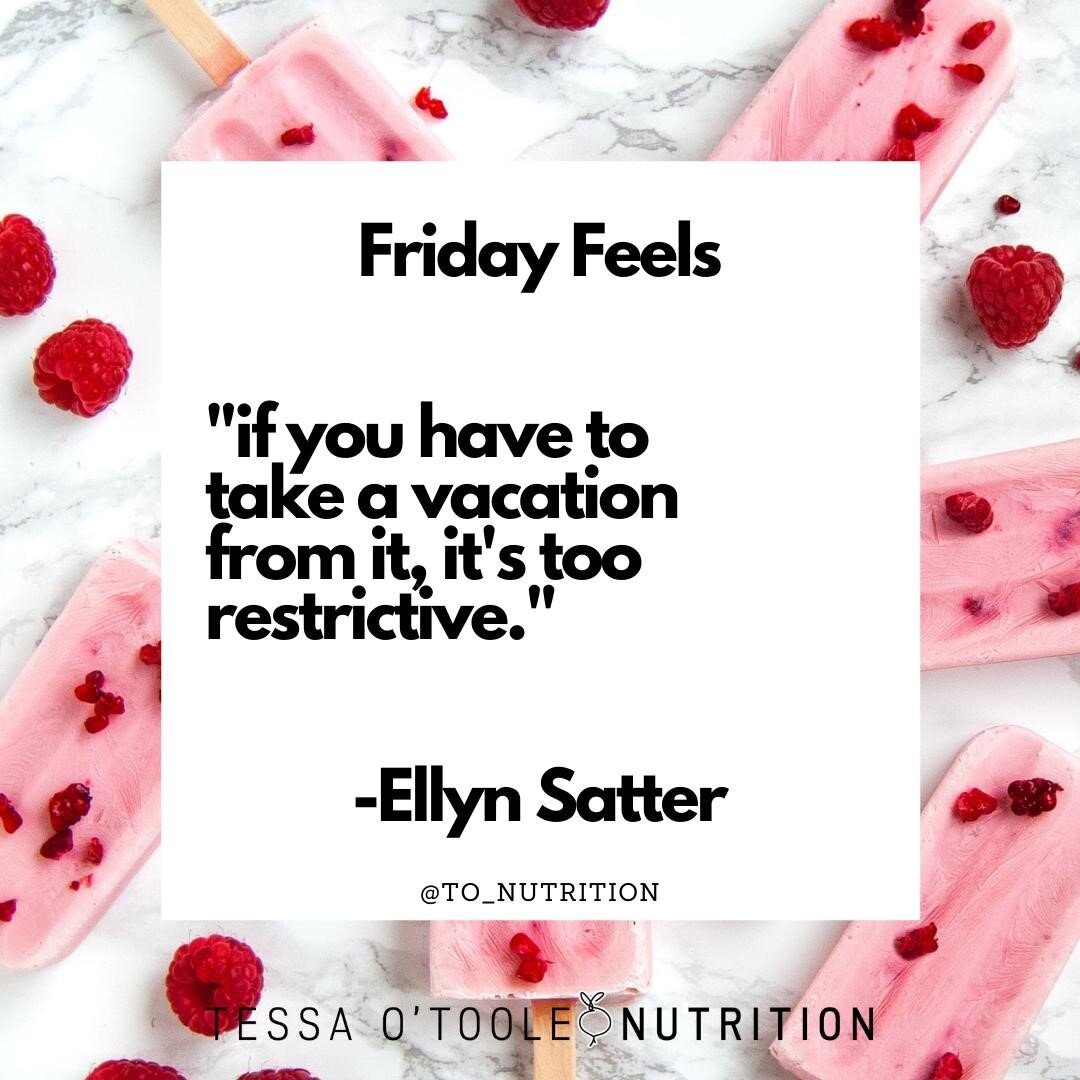 What is normal eating?⁠
.⁠
I was listening to webinar the other day from @ellyn_satter_institute and this quote really stuck with me 🤯⁠
.⁠
Many of my clients have no idea what normal eating is, what it looks like or what it feels like. Our world has