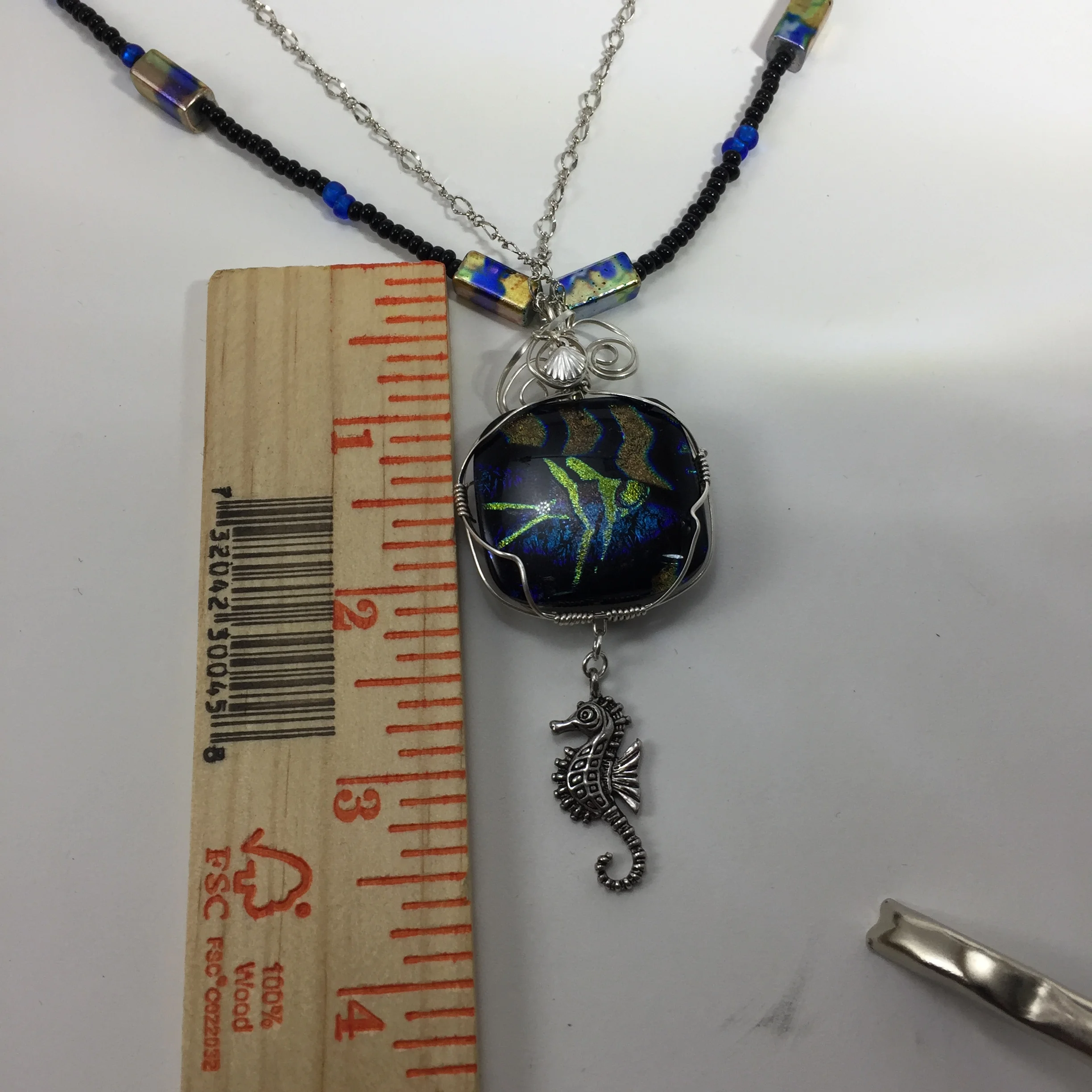 Fused Dichroic fish necklace3.jpg