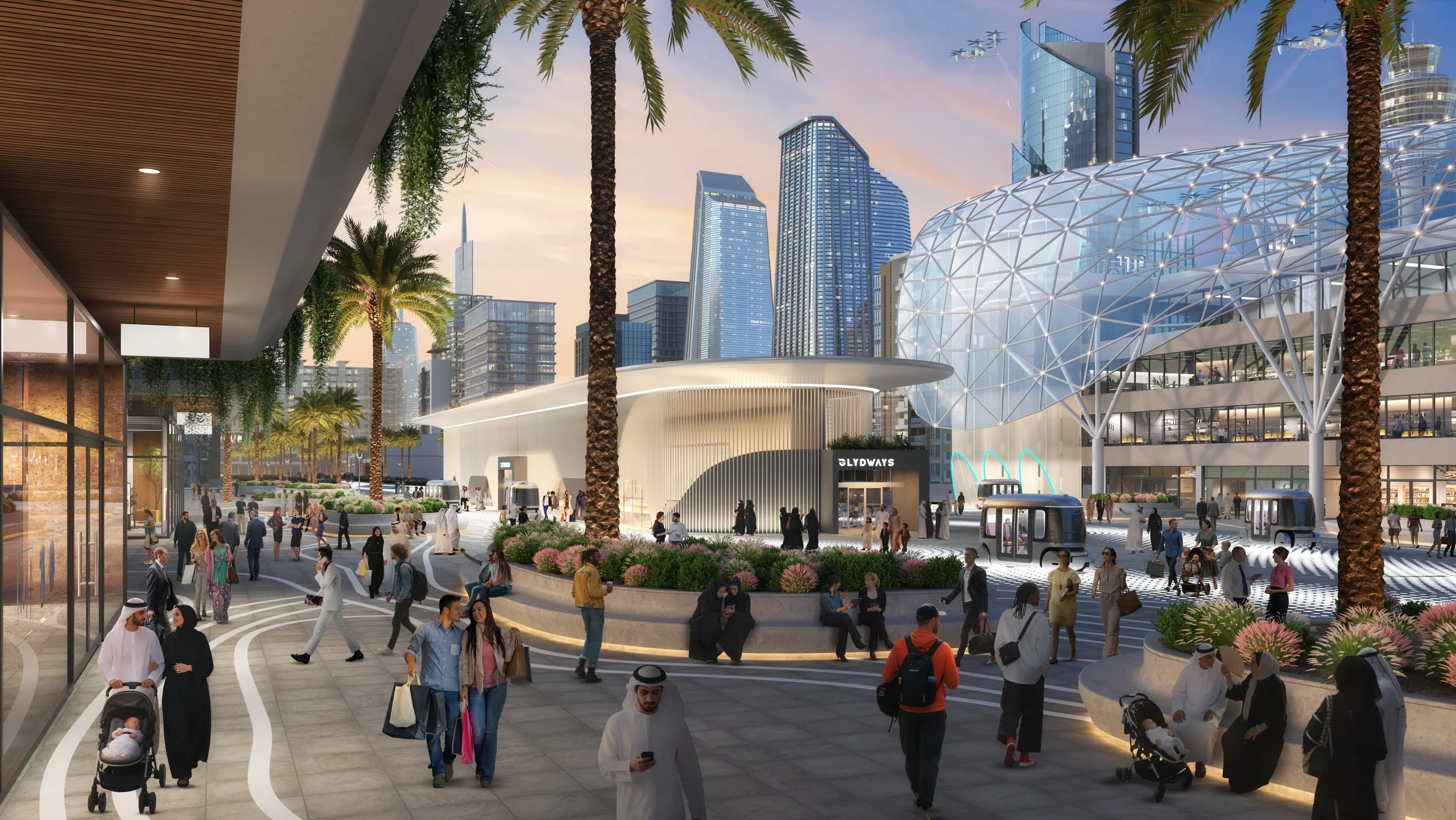 Future Dubai Loop Concept