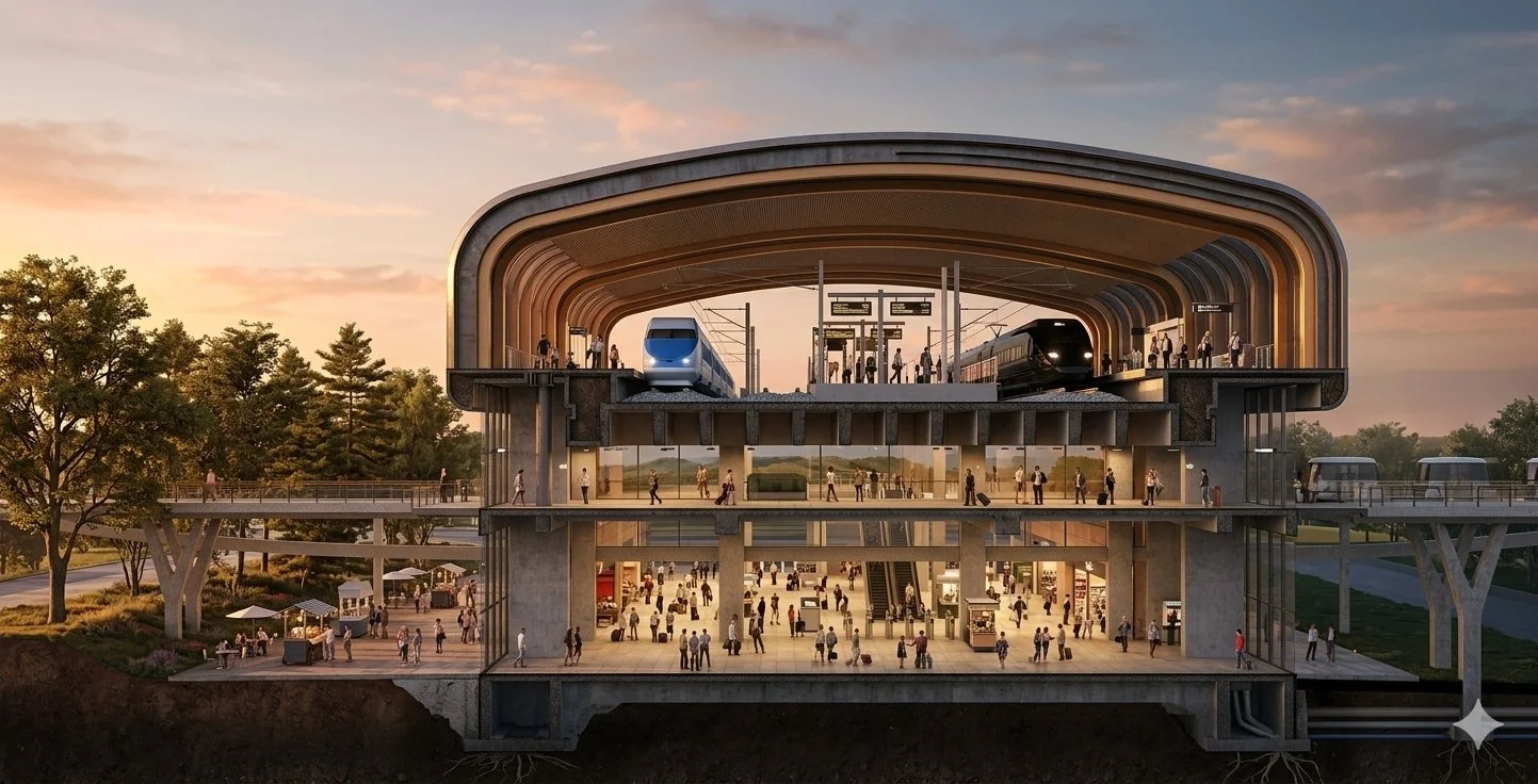 CA HSR Station Integration - Bakersfield