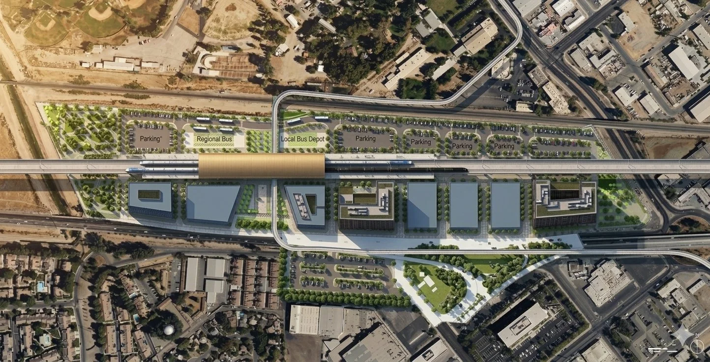 CA HSR Station Integration - Bakersfield